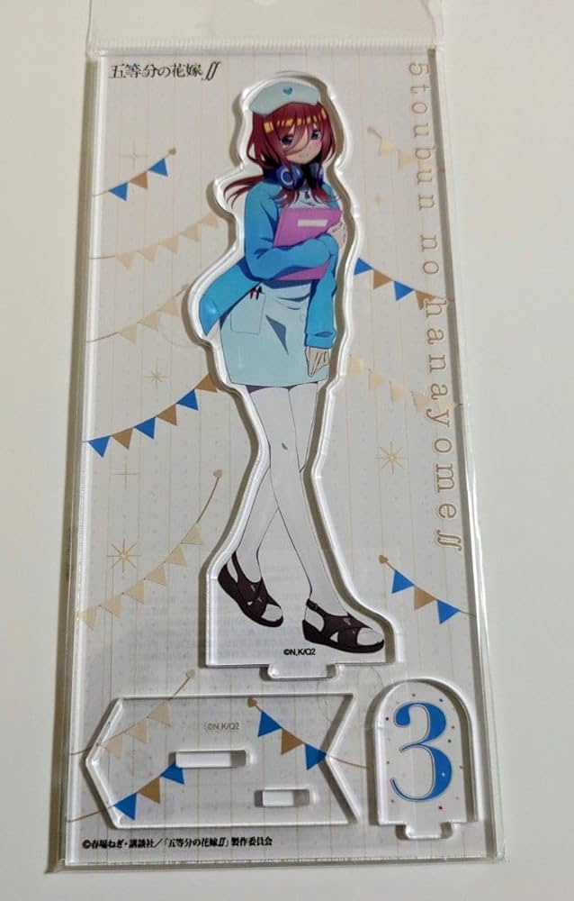 五等分の花嫁 アクスタ 中野三玖 五等分の花嫁∽」アクリルスタンド(Lサイズ) 中野三玖